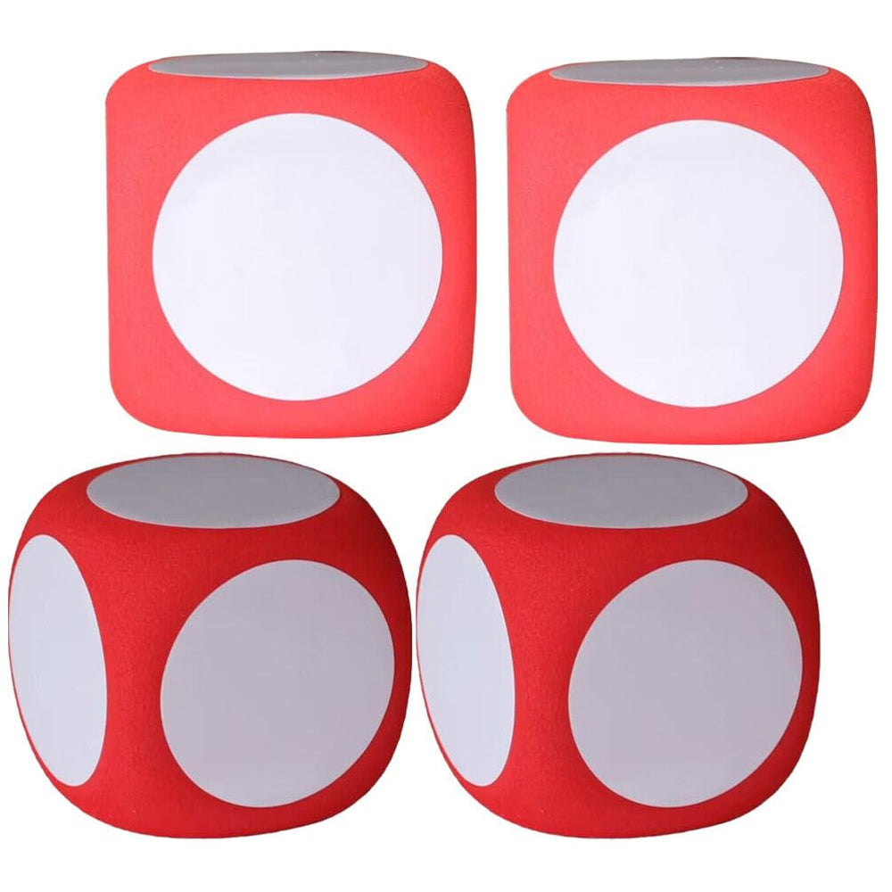 NUOBESTY giant foam dice dry erase for interactive classroom games.