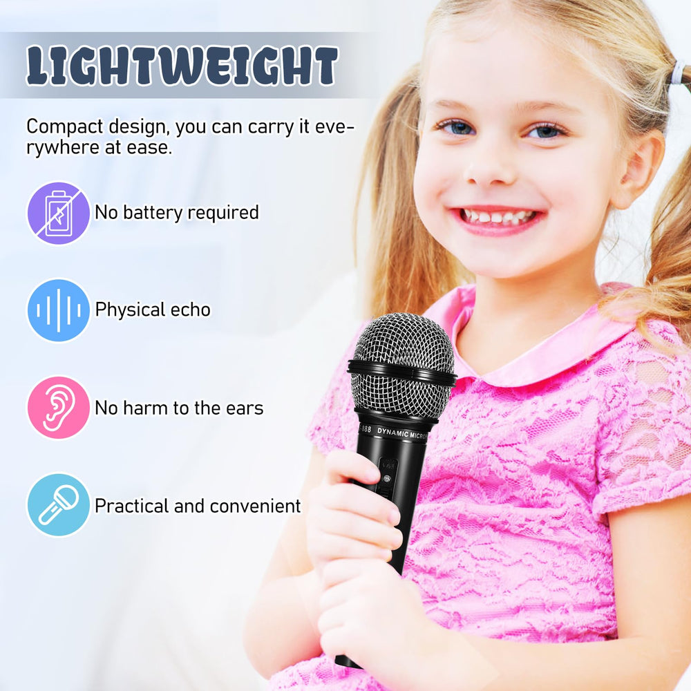 NUOBESTY pretend mic as costume party prop for photos and fun.