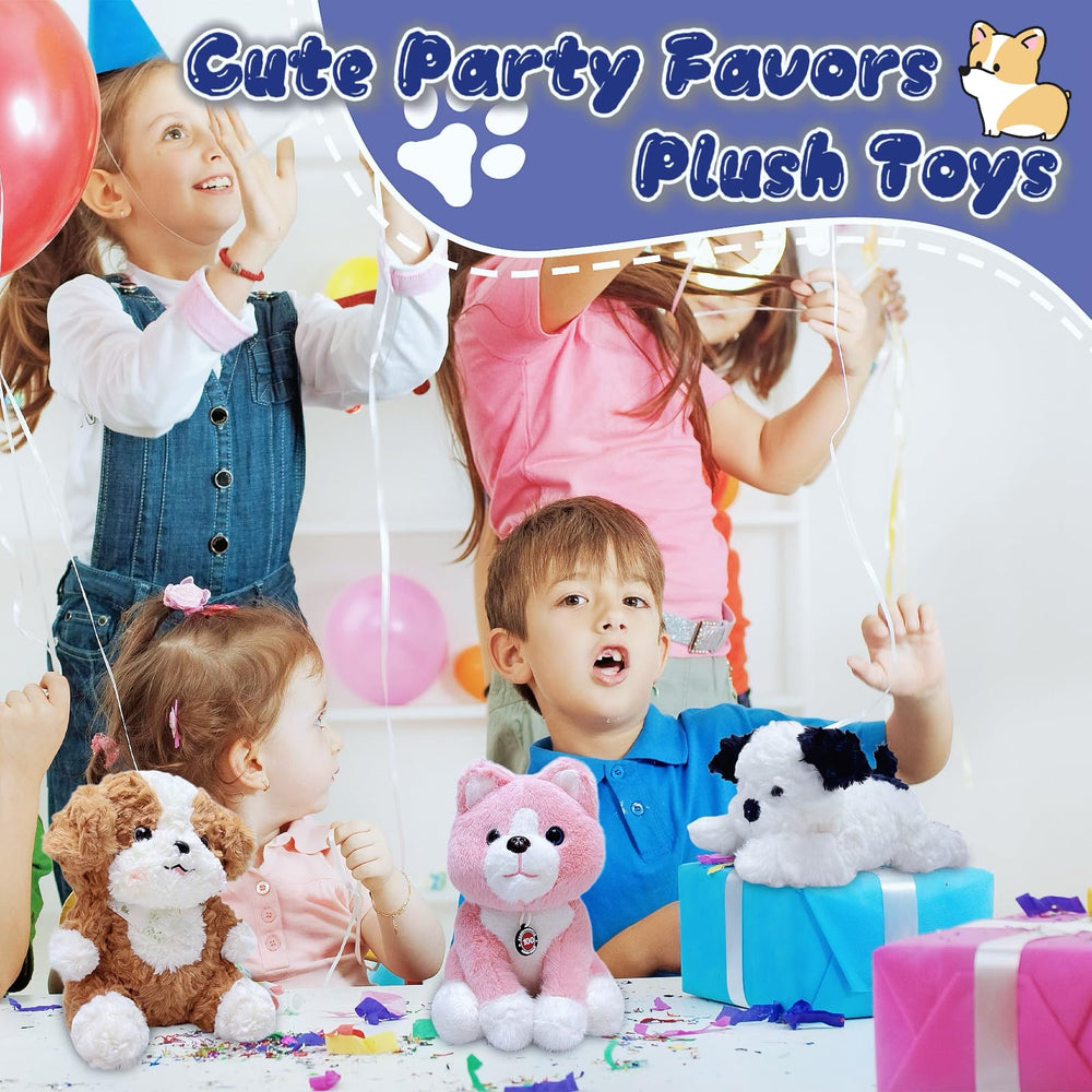 NuomiYue dog-themed plush, perfect party favor for birthdays.