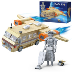 Nutain Mega Maid Spaceballs Eagle 5 build set — complete parts for creative play and learning.