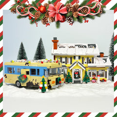 Nutain Snow Village dimensions help plan space and display scale accurately