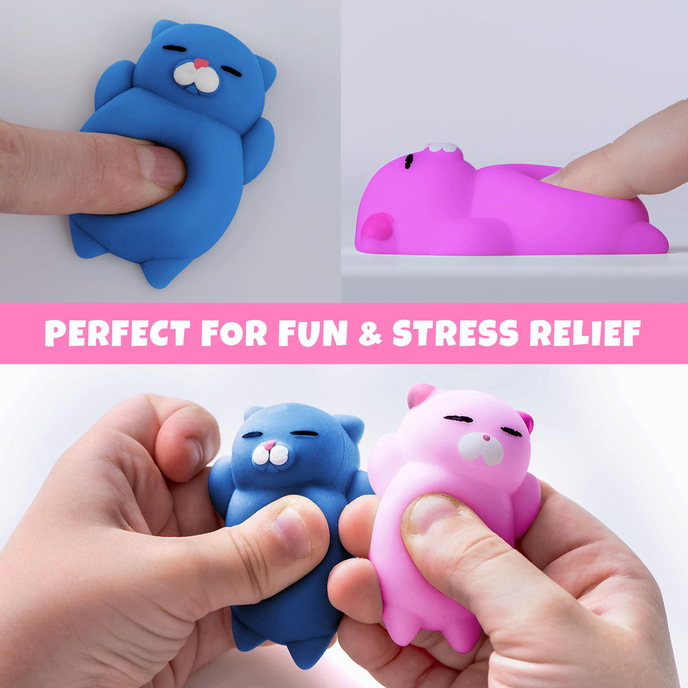 Nutty Toys Squishy Cat Set travel-friendly duo for calm moments on the go