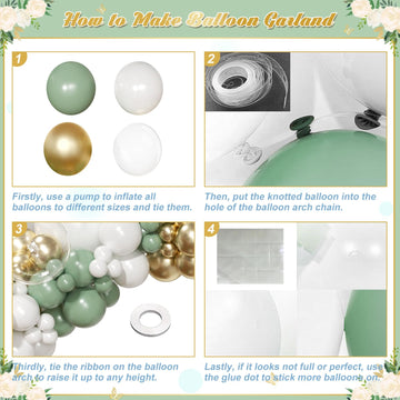 NuttyBash wedding decoration idea with sage green arch kit
