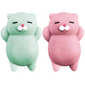 Nutty Toys squishy cat set: two 2-inch kittens in closeup for sensory relief.