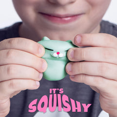 Nutty Toys squishy cat set: soft silicone texture on kittens for calming fidget play.