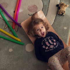 Nutty Toys wobble board with non-toxic coating for safe handling
