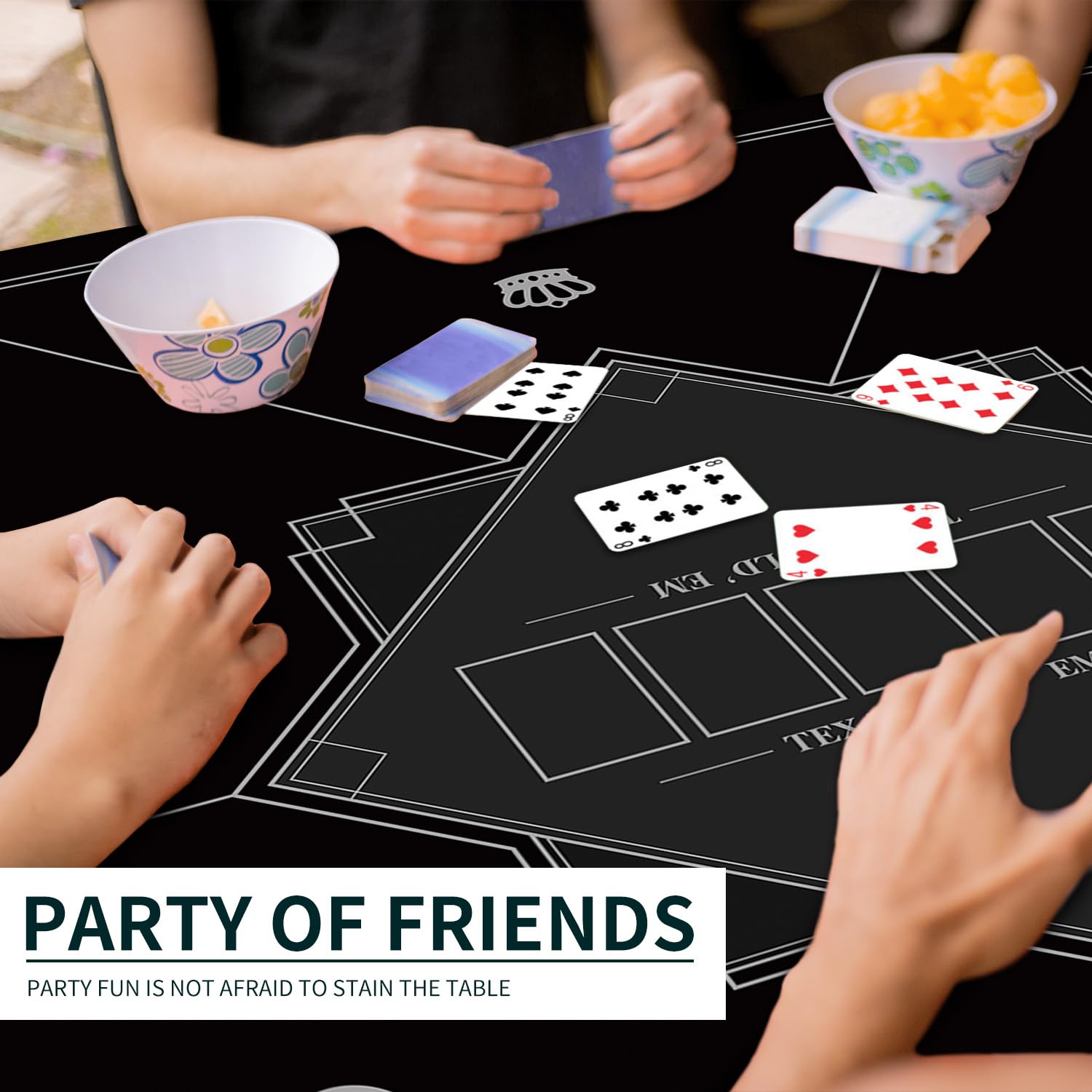Nuveti poker tabletop foldable design for portable use