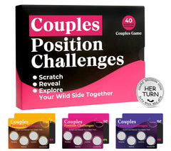 Nuyviare couples scratch card game box with premium packaging, ideal for gifting.