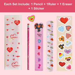 NVAZIOP Valentines rulers image: themed rulers for classroom activities and crafts.