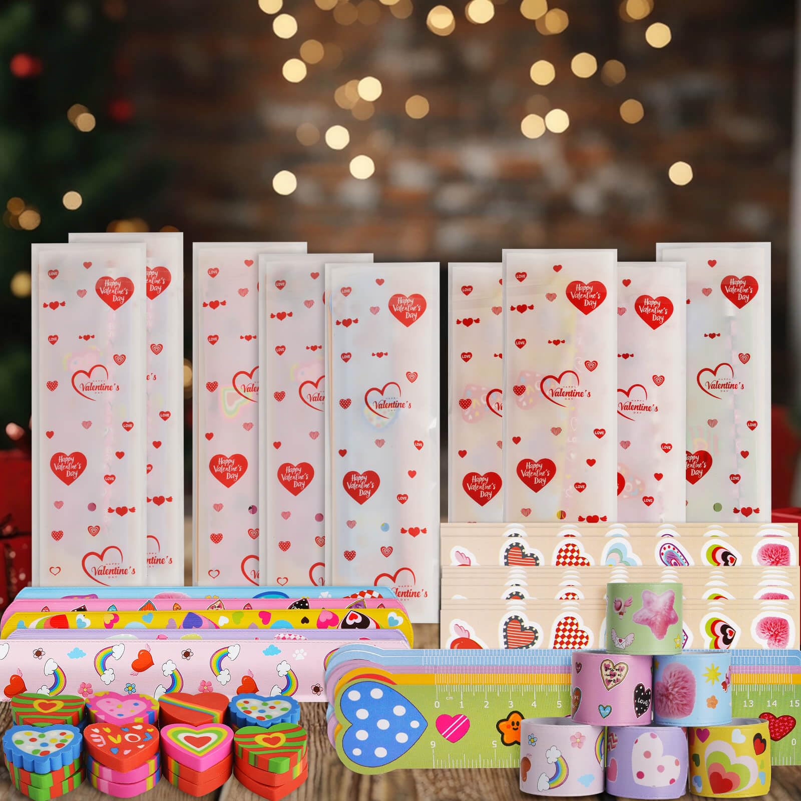 NVAZIOP Valentines stickers image: decorative stickers to spread cheer and personalization.