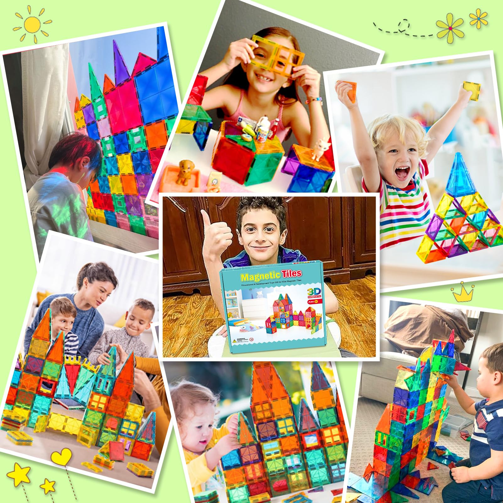NVHH magnetic tiles encourage family play and collaborative creativity