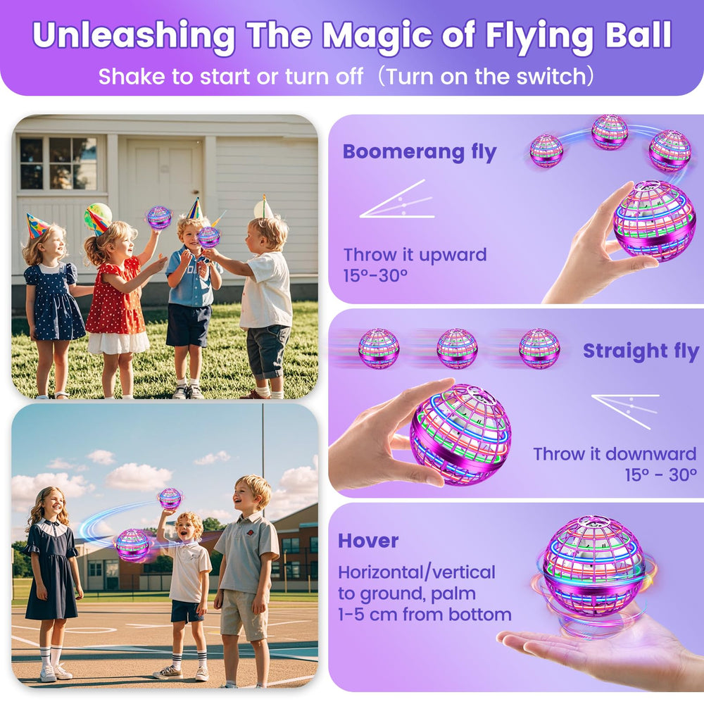 NWLAEWR 360-degree rotation and boomerang flight path