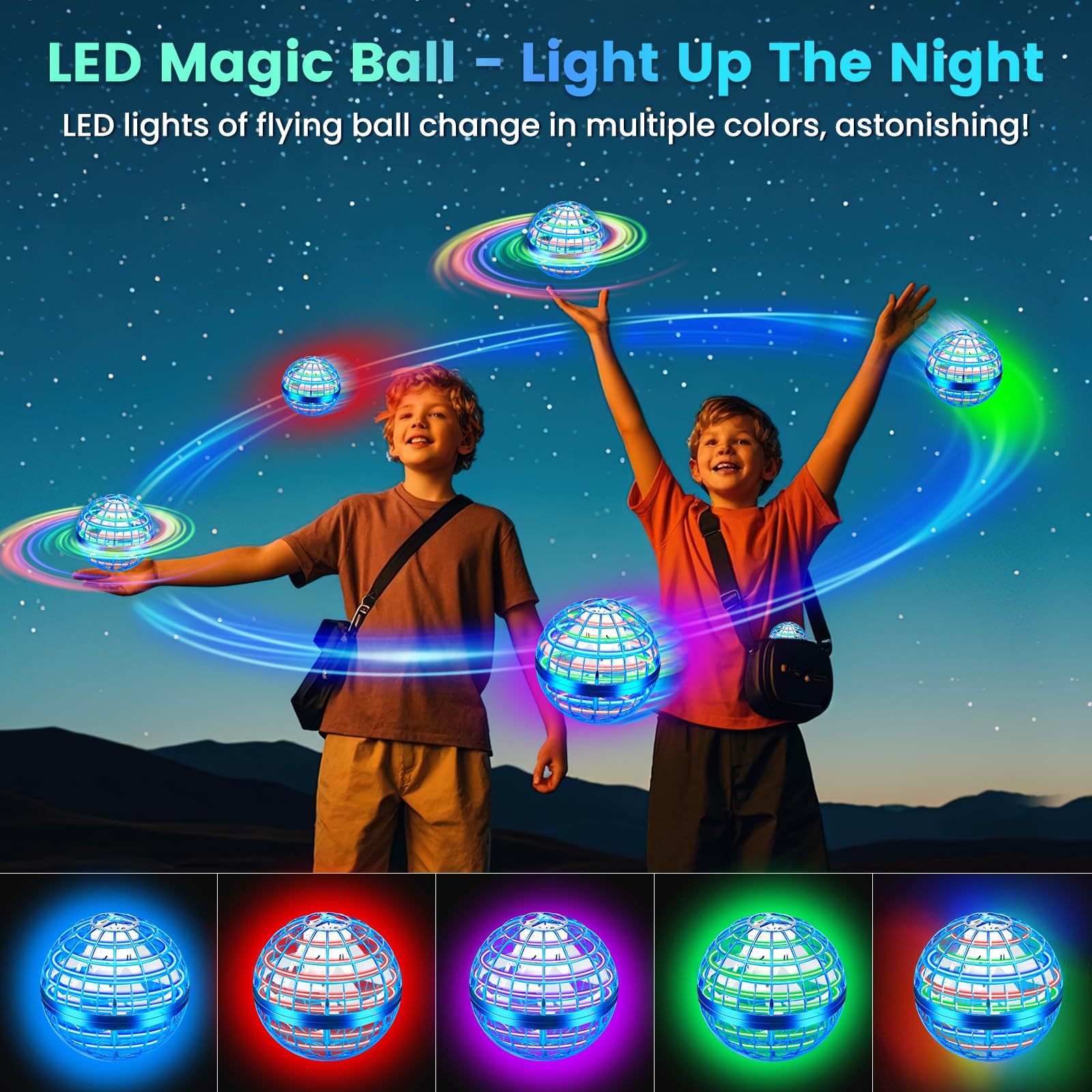 NWLAEWR Flying Orb Ball boomerang return adds thrilling flight tricks
