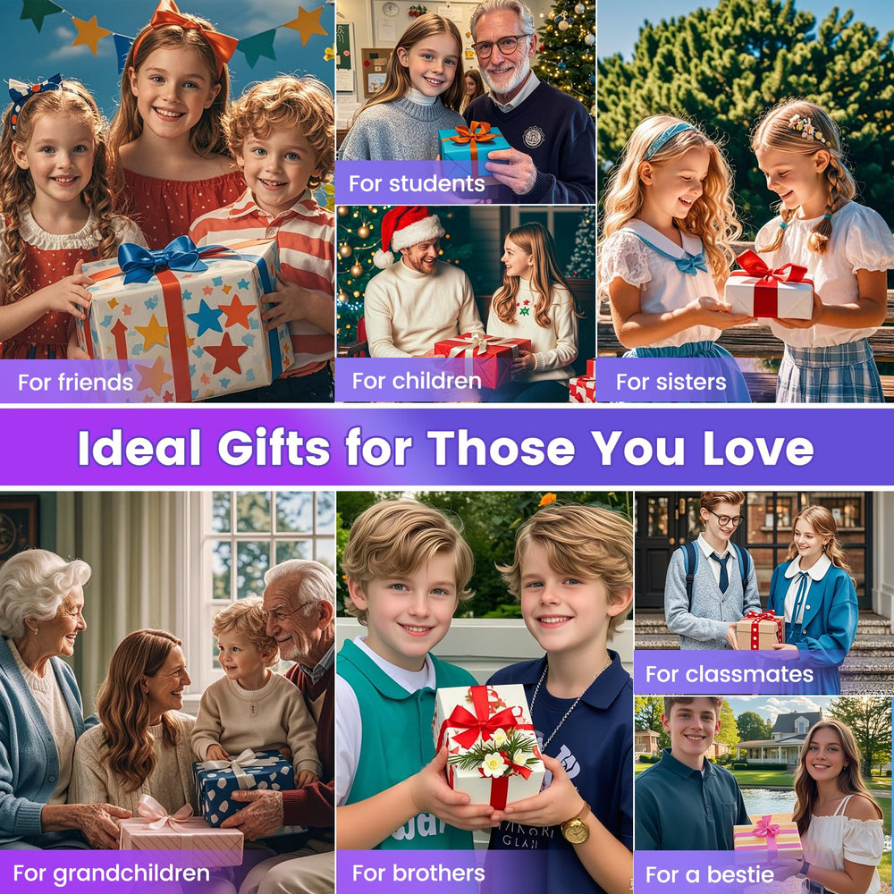 NWLAEWR Gift-ready package with instructions and charging cable