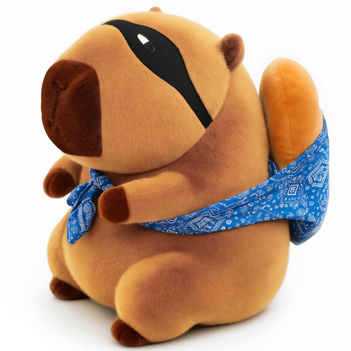 NXNYNZ capybara plush with bread removable accessory for playful gifting