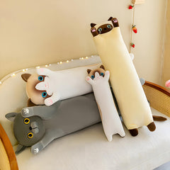 NXNYNZ gift-ready cat plush pillow appealing birthday surprise.