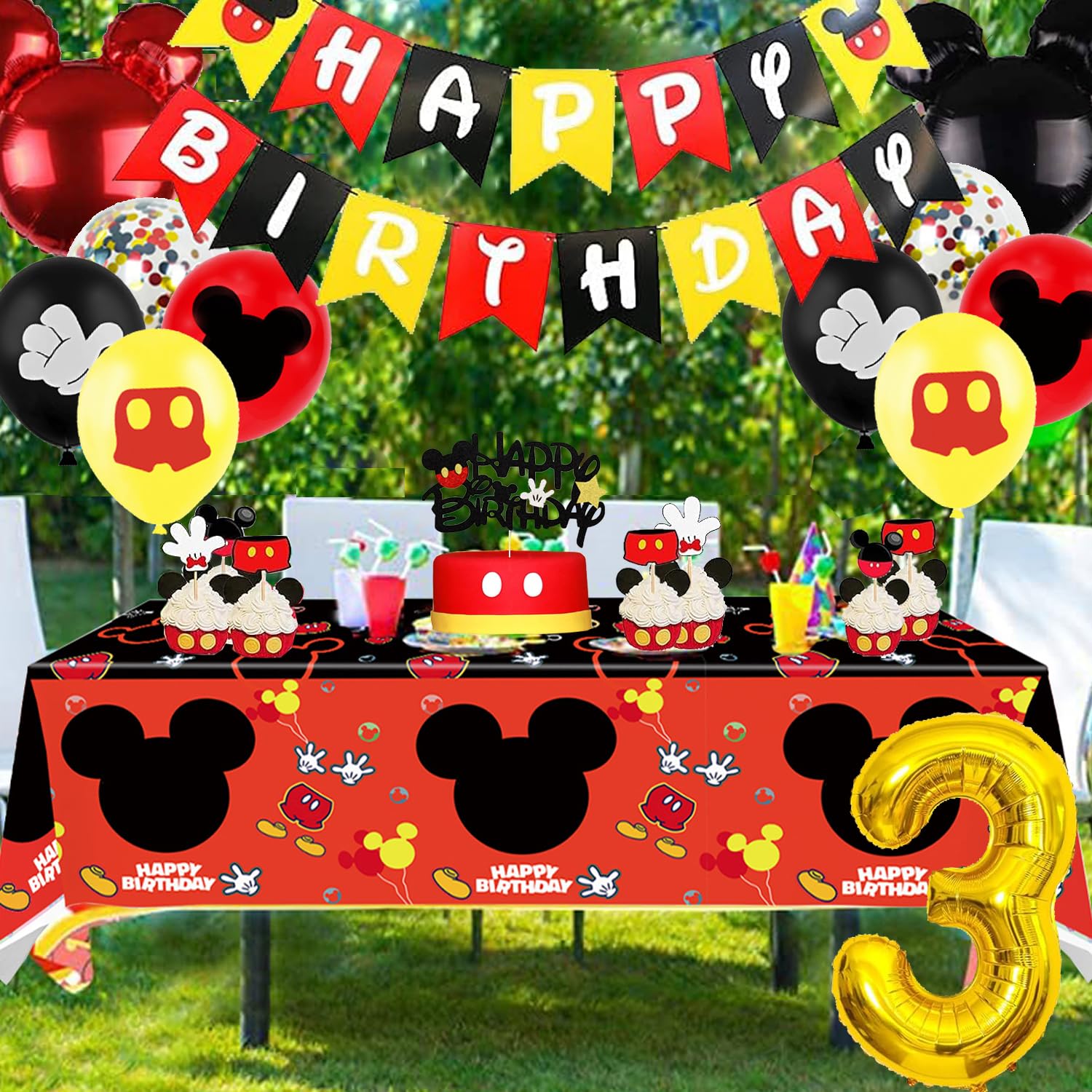 Nyhpar cupcake toppers brighten cupcakes with playful mouse motifs.