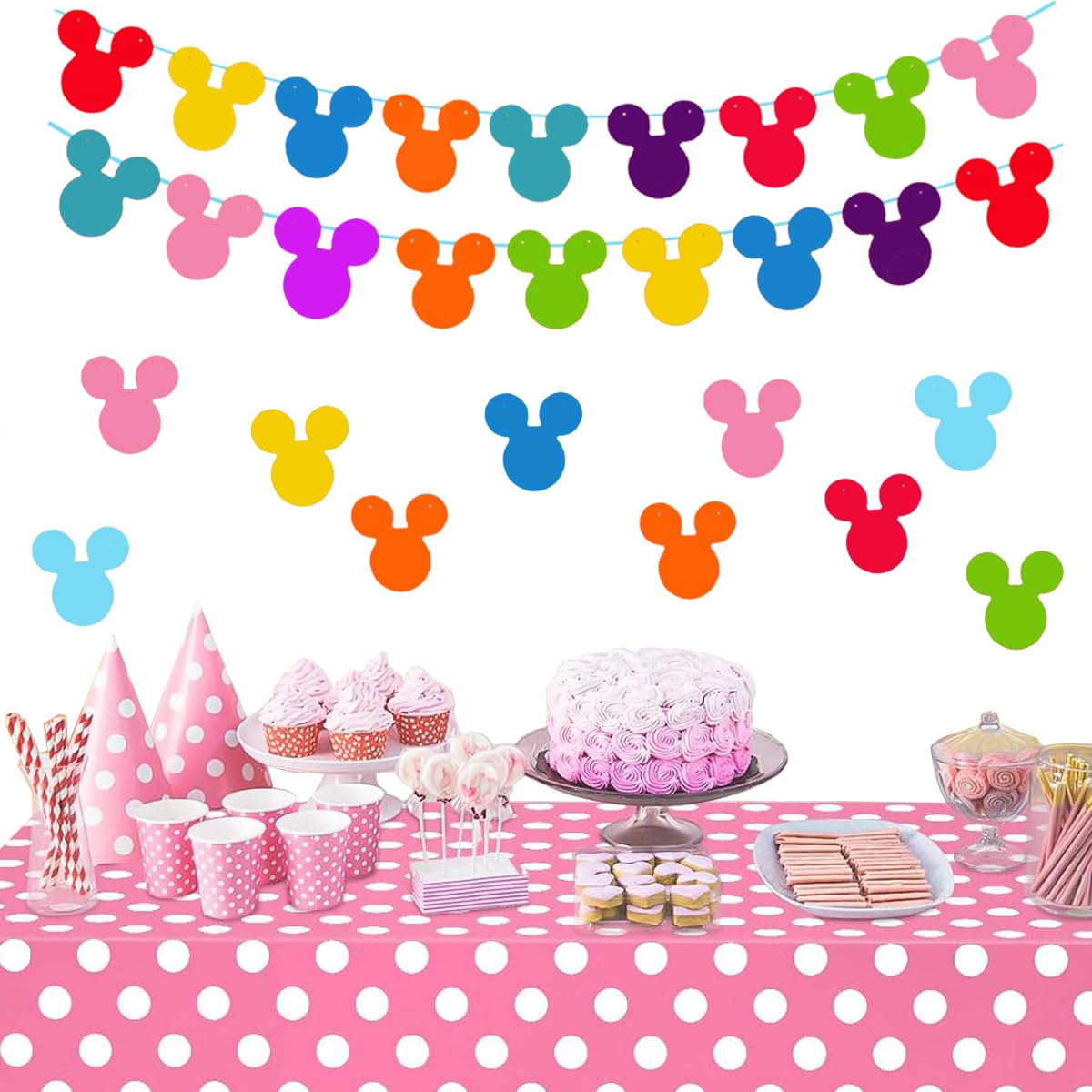 Nyhpar recyclable felt material offers durable, long-lasting party décor.
