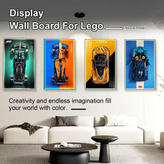NyTfxkeJ gift-ready display panel ideal for LEGO fans on special occasions.