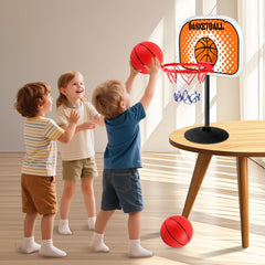 NZQXJXZ toddler basketball hoop compact desk setup for quick indoor play