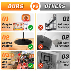 NZQXJXZ toddler basketball hoop shatter-resistant design for durable playtime