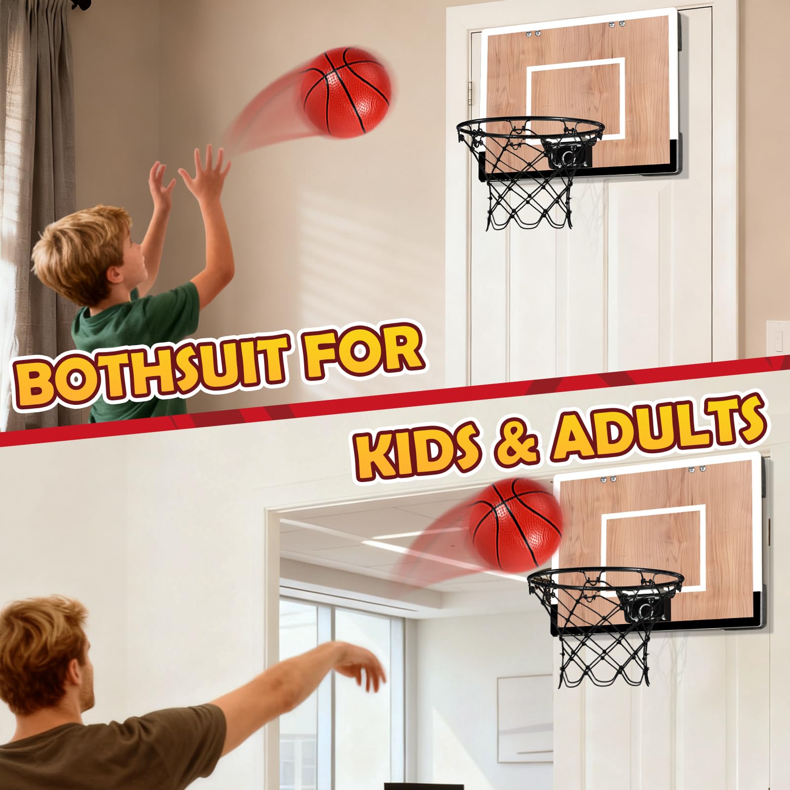 NZQXJXZ door or wall mounting setup for flexible placement.
