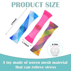 OaaXbbECco marble mesh fidget close-up showing durable stitching and smooth marble motion