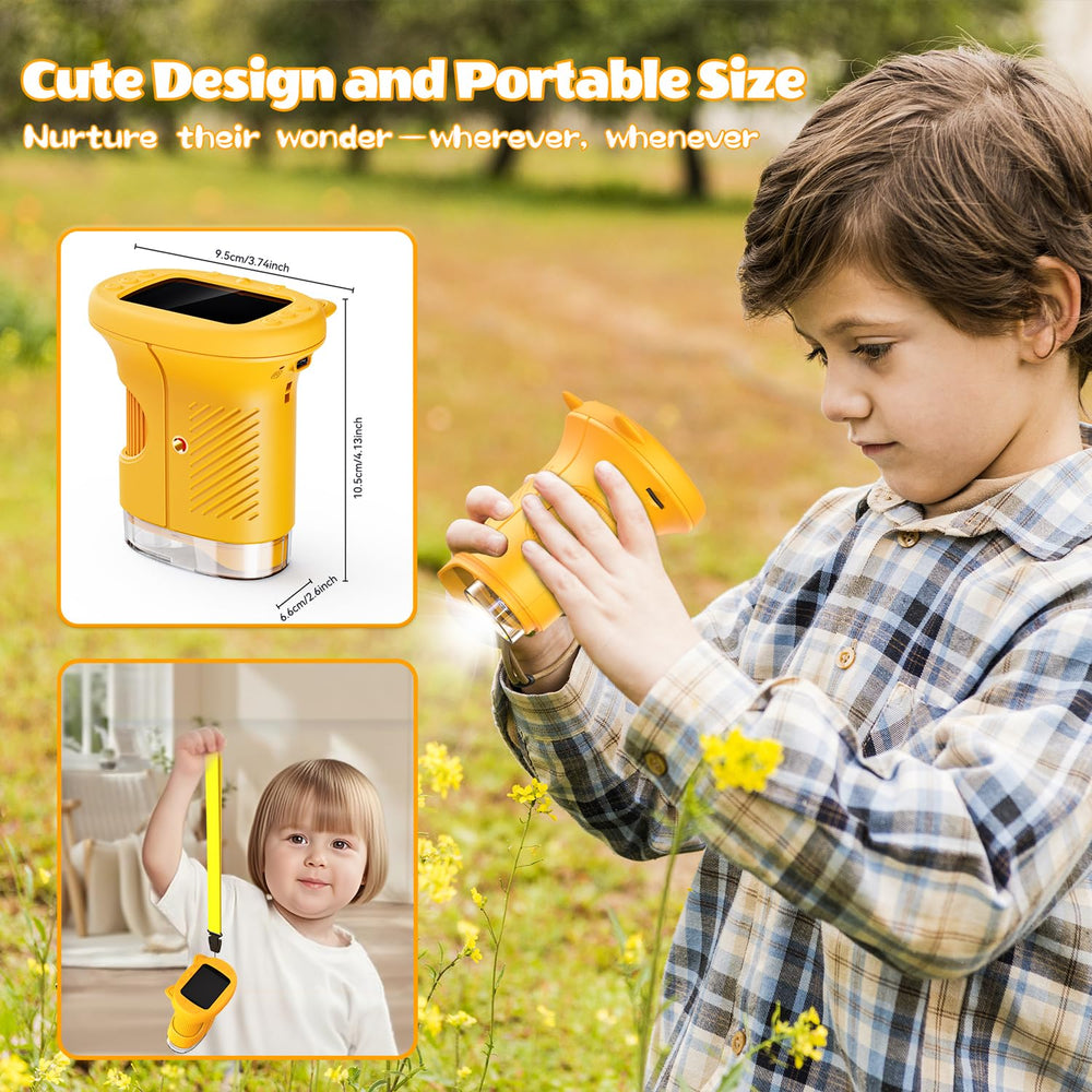 Compact design makes OAEBLLE ideal for home or classroom science.