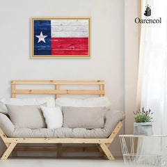 Oarencol Texas flag puzzle doubles as wall art after completion.
