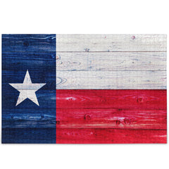 Oarencol Texas state flag 1000-piece puzzle for adults, great for family bonding.