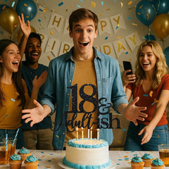 Oarkive Reusable 18th Birthday Topper doubles as a keepsake after the party.
