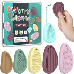 OasVtl sensory stone texture closeup boosts tactile focus during work