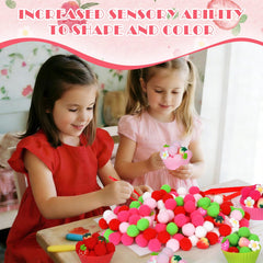 OAXNTGW resin strawberry decorations inspire imaginative play