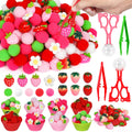 OAXNTGW strawberry sensory bin contents for hands-on sorting and counting