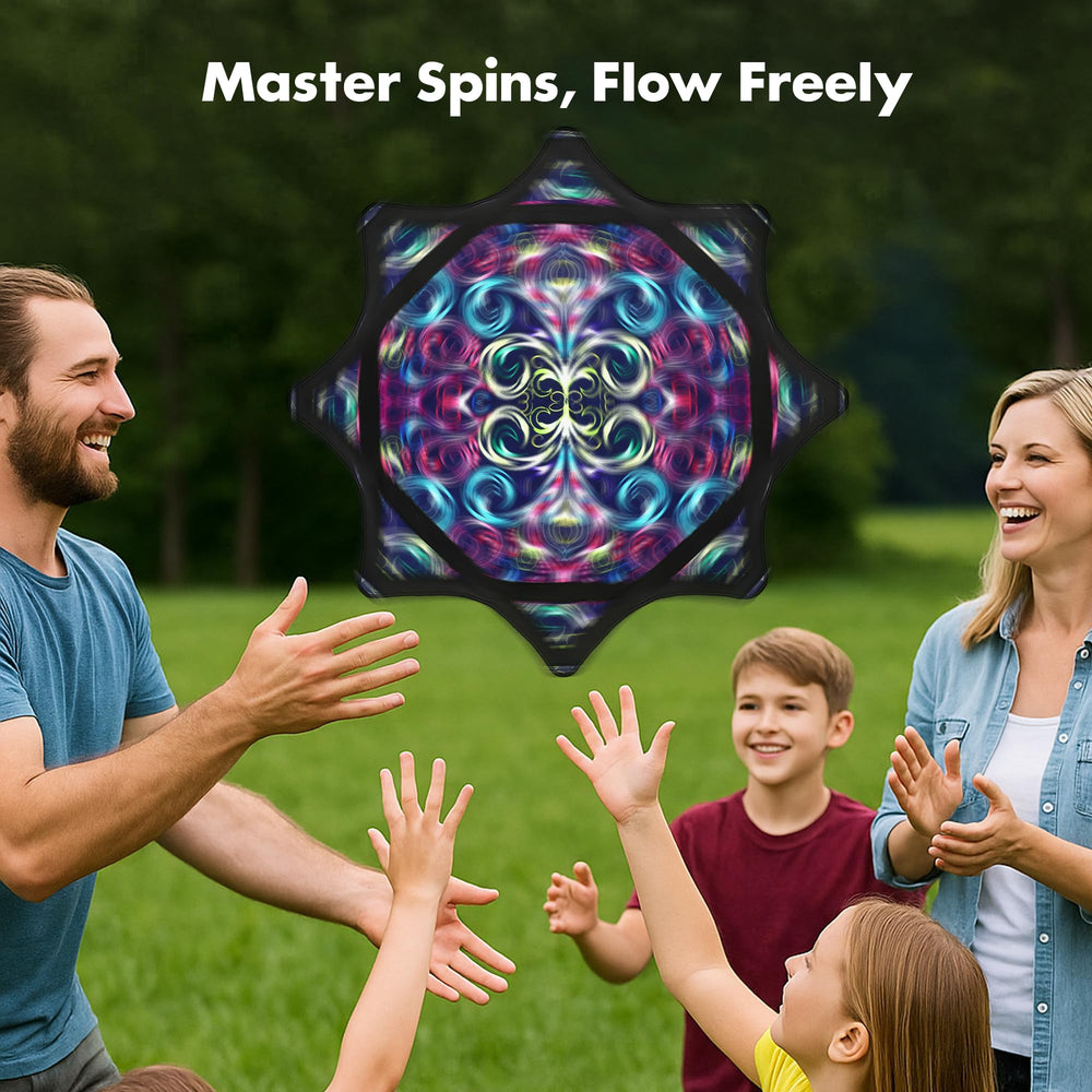 Oazoxcx flow star arcs creating visual patterns for shows.