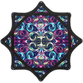 Oazoxcx Flow Star with paisley pattern balance for smooth spins.