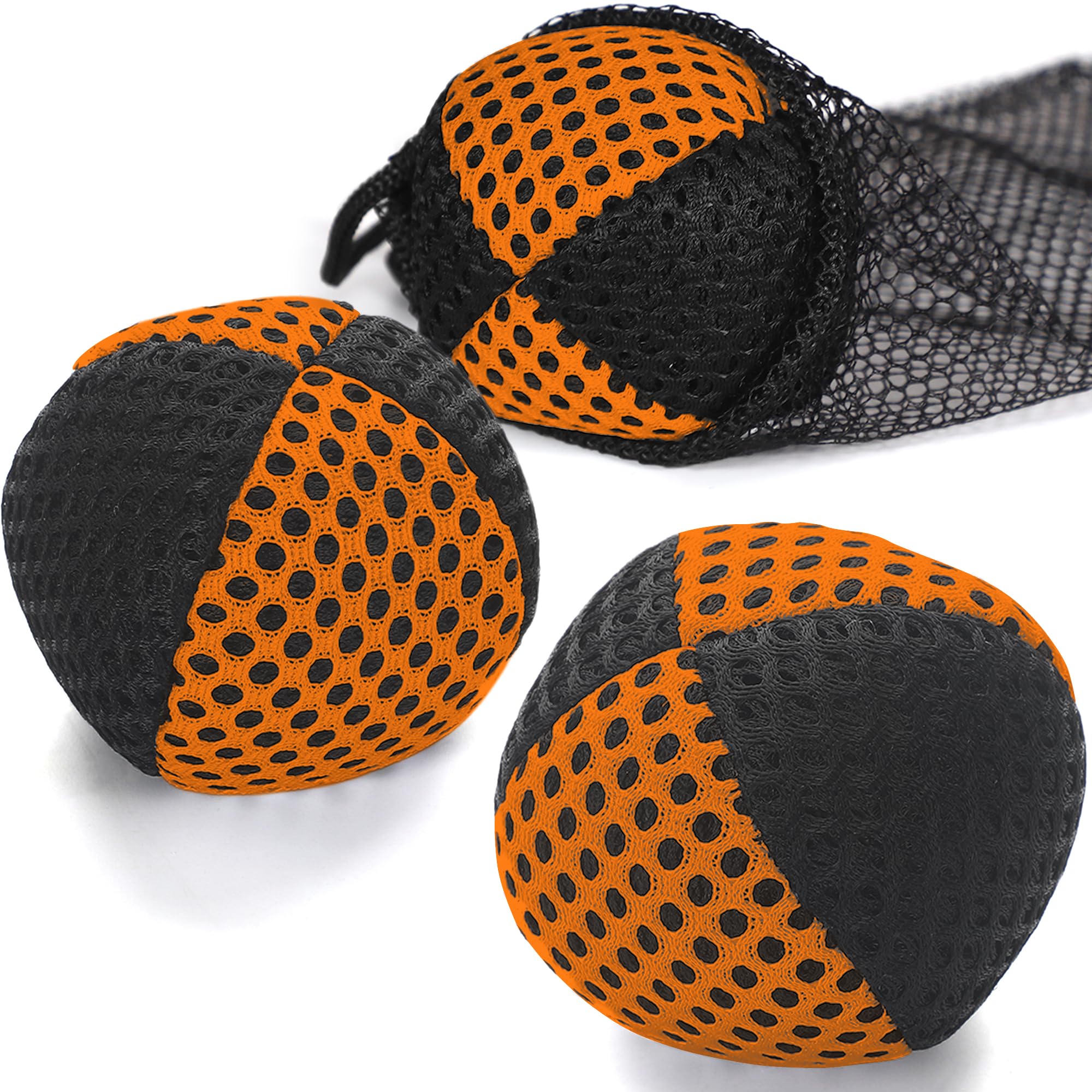 oazoxcx juggling balls feature handmade stitching for smooth practice and durable seams.