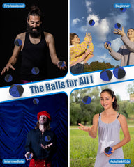 Oazoxcx juggling balls with sturdy seams for long-lasting practice