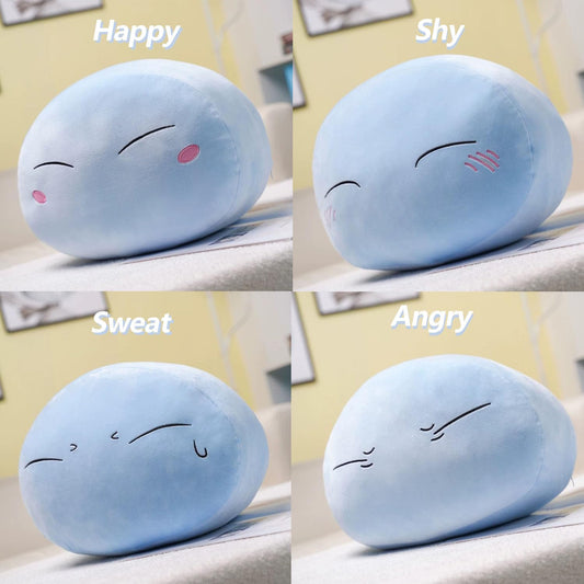 Obanai slime plush 11in close-up shows detailed face for display.