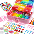 Obeoby rubber band bracelet kit contents for colorful bracelet making