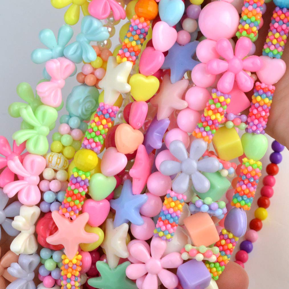obmwang bracelet close-up showing reliable elastic string and easy wear