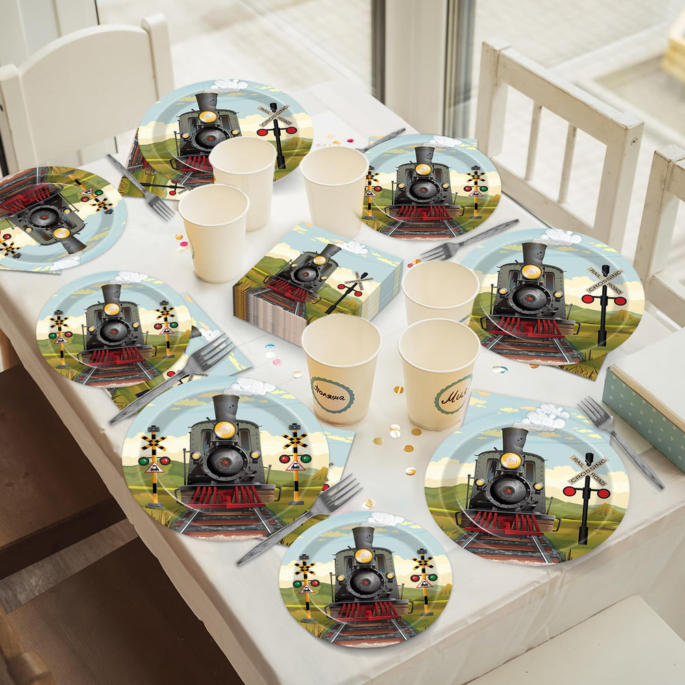 OBUSATT train decor details enhance authentic railway atmosphere.