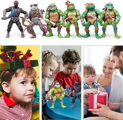OBXAVV Turtles action figure set kids playtime companion for storytelling