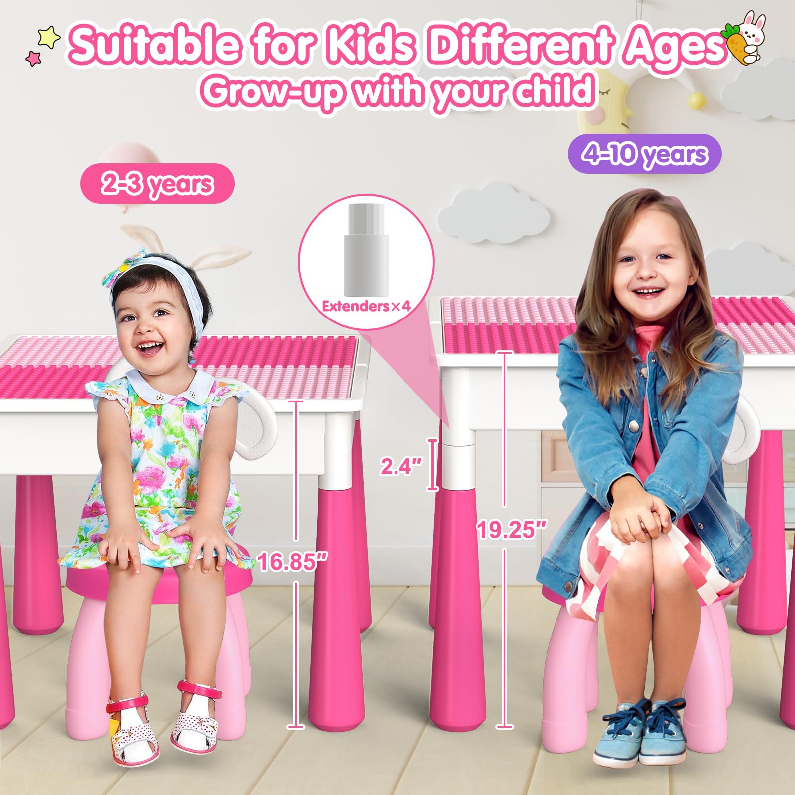 OCATO-ergonomic-round-edge-chairs: safe, comfortable seating for children.