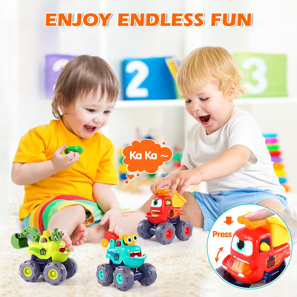 OCATO Monster Truck Crane toy sparks creativity during pretend builds.