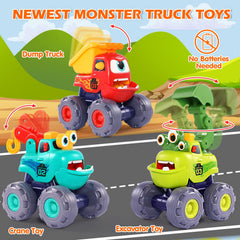 OCATO Monster Truck Dump Truck toy is durable for little hands.