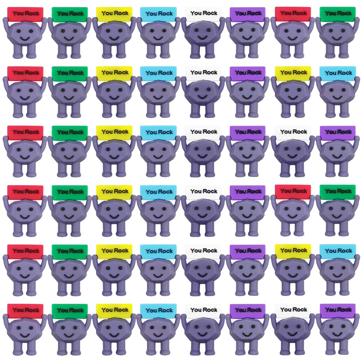 OCBTOW You Rock mini rubber toy for classroom motivation