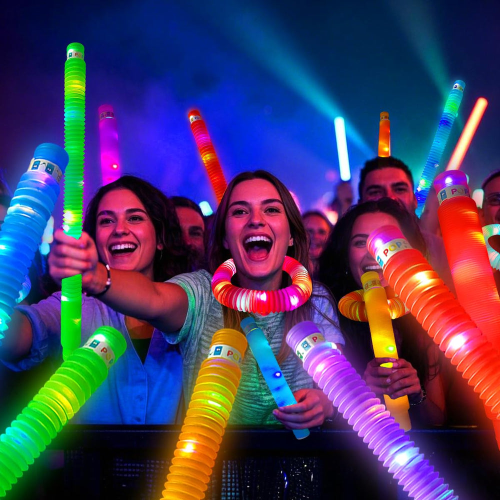 OceanWings glow sticks light up at night for cozy gatherings