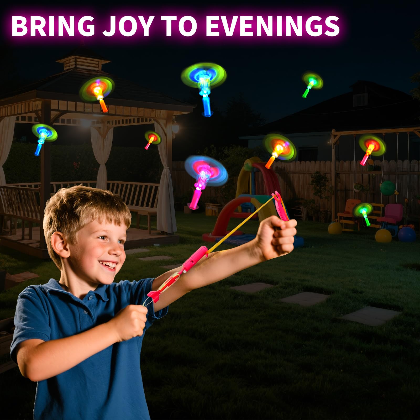 OceanWings safety features include a reliable light switch for night play.