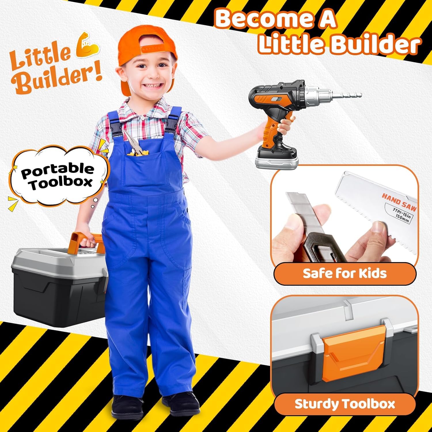 OCHIDO ABS plastic design with smooth edges for safe exploration.